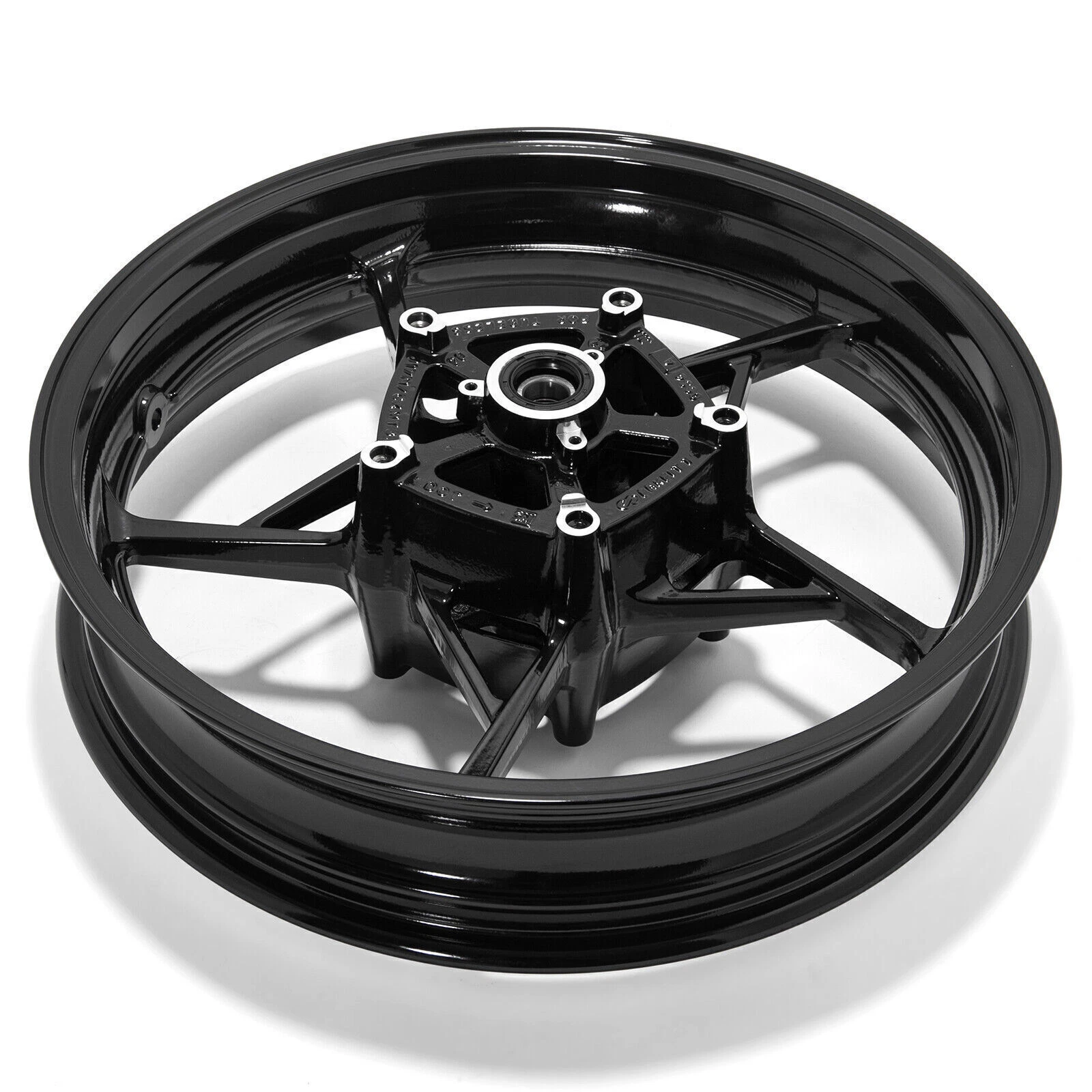 17"x3.5" Gloss Black Front Wheel Rim For Kawasaki Z900 Z650 Ninja 650 17-24