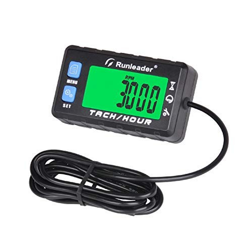 Digital Self-Powered Hours Tachometer,Maintenance Reminder,Backlights