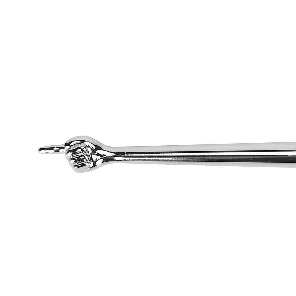 BRTAGG Yad Torah Pointer, Bible Reading Tool 6.7" Tall, Silver