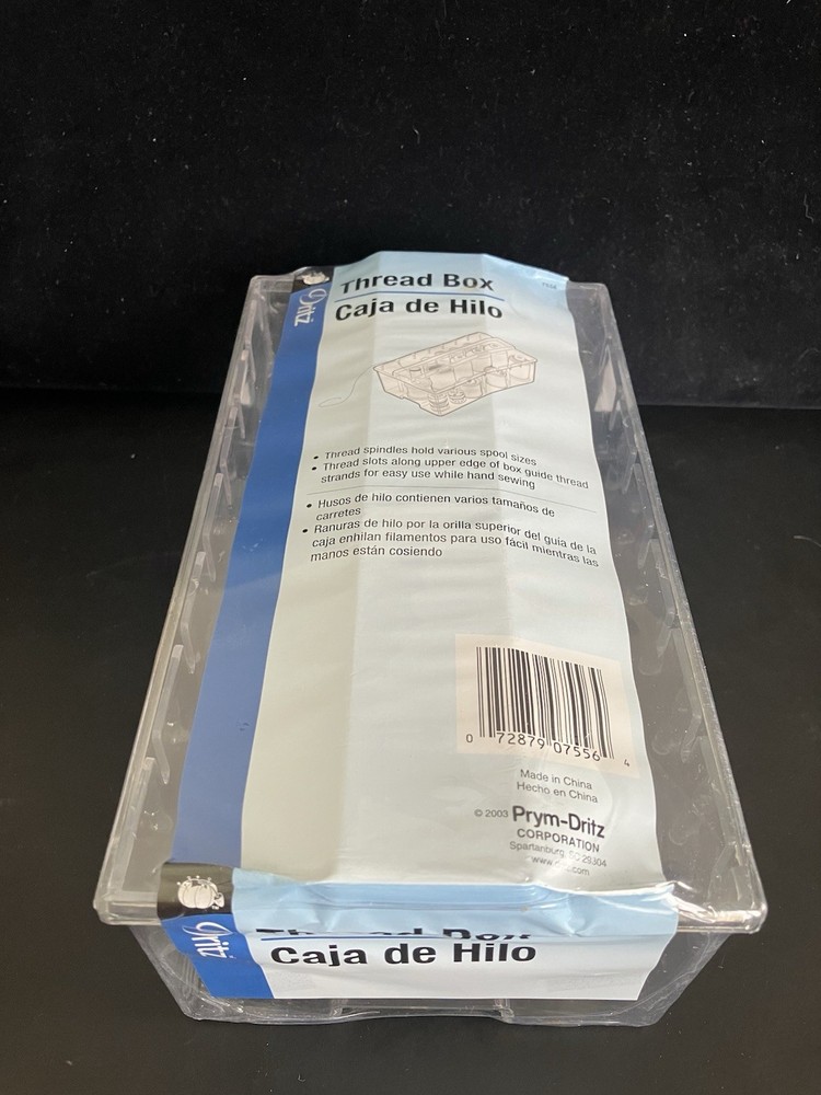 Dritz -Thread Box! Quality Storage For Various Stool Sizes! New !!