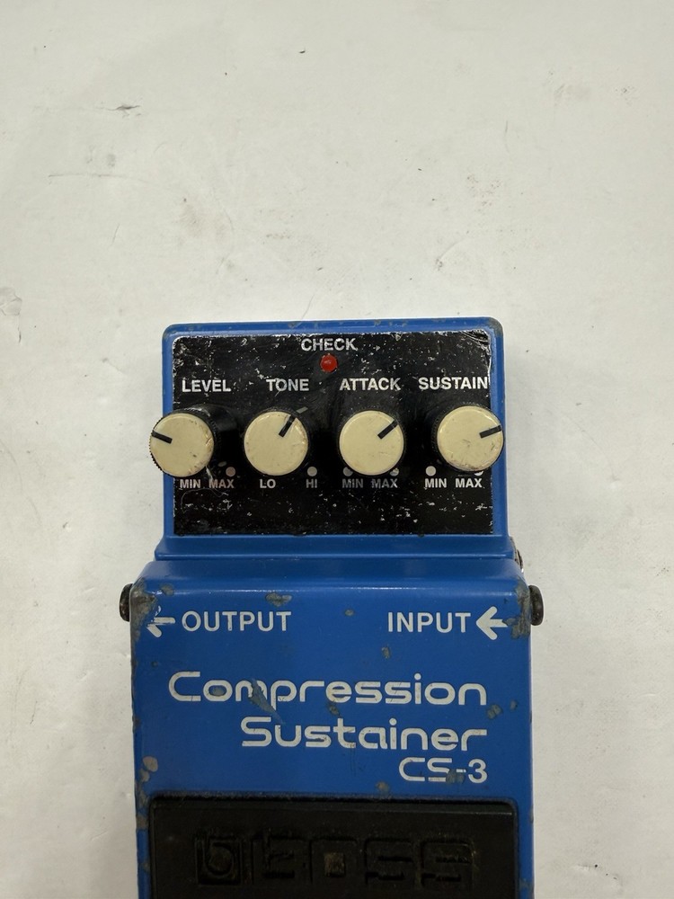 Boss Roland CS-3 Compression Sustainer Compressor Guitar Effect Pedal