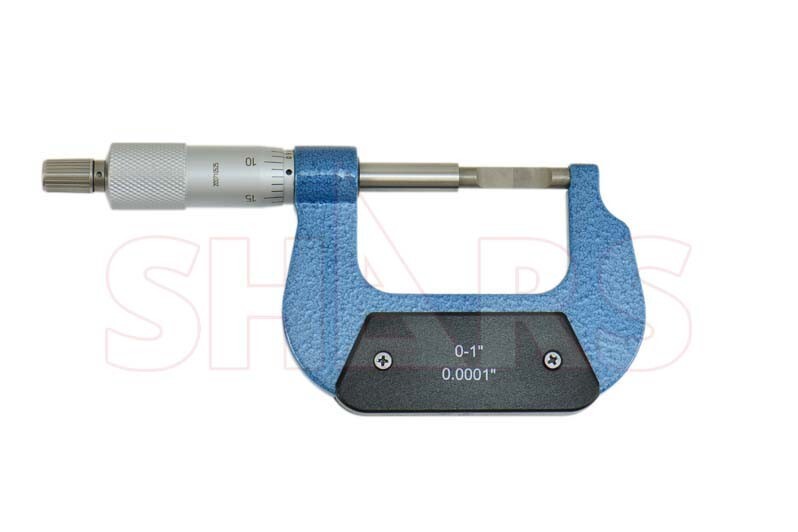 PRECISION 0 - 1 INCH BLADE OUTSIDE MICROMETER .0001 NEW ^}