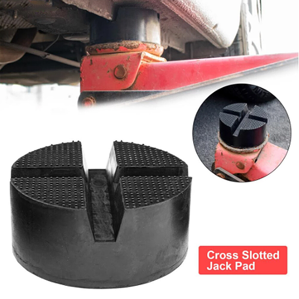 1 Pack Universal Floor Jack Pads, Adapter Pinch Weld Side Frame Rail Protector