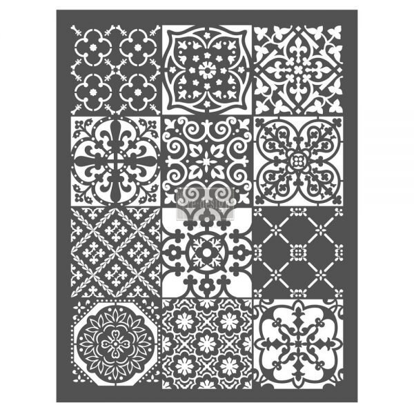 Re-design Prima Patchwork Stencil - Large Decor Wall