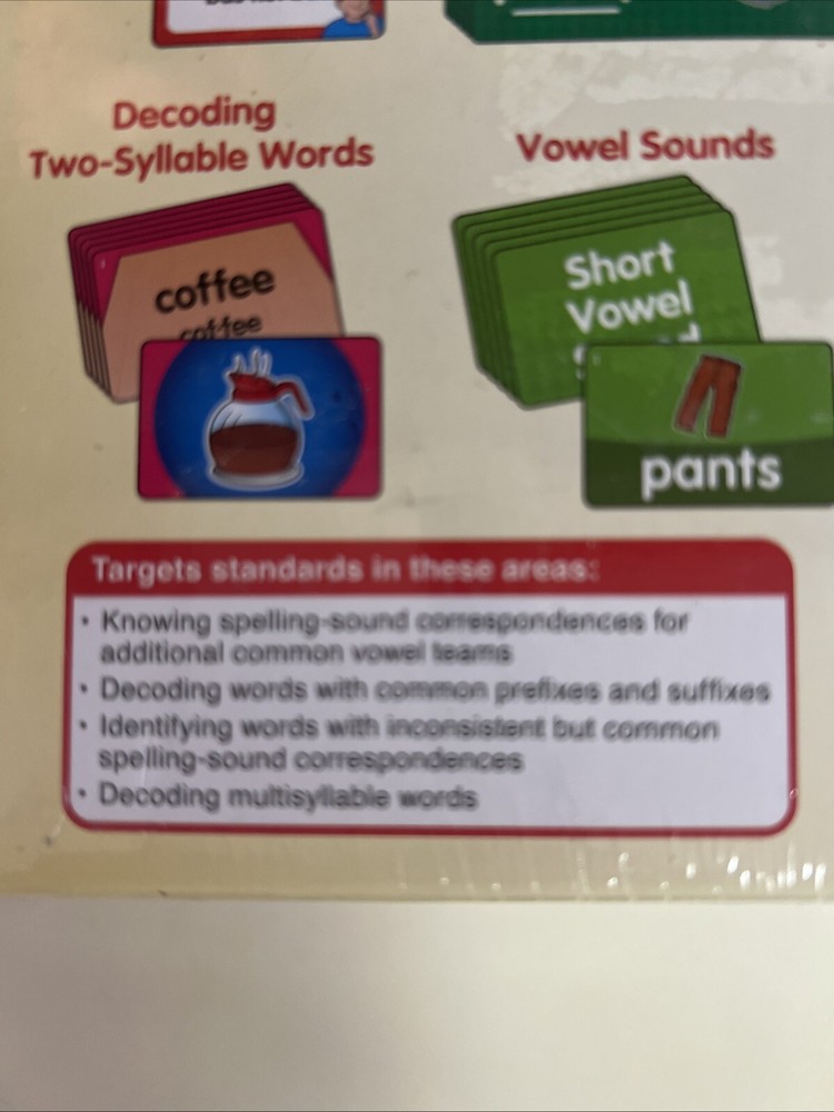 Lakeshore Phonics Match & Sort Language Quickies Grades 2-3 #PP579 NEW
