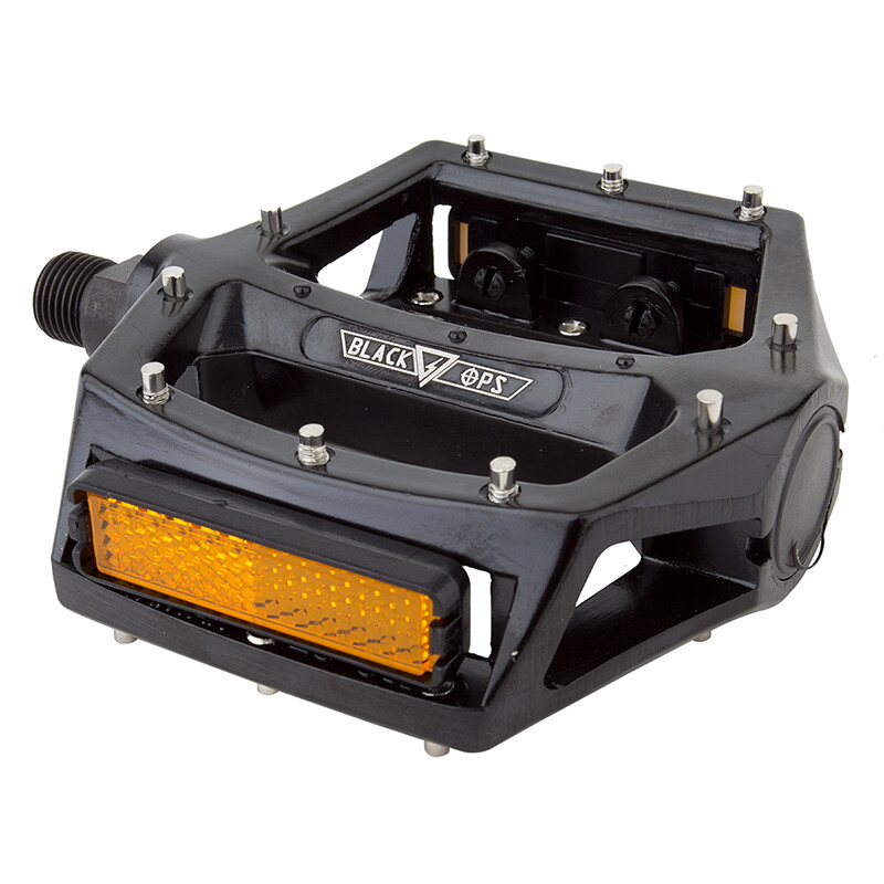 Black Ops Platform Pedals Bk-ops Alloy 9/16" Strap compatible BLACK