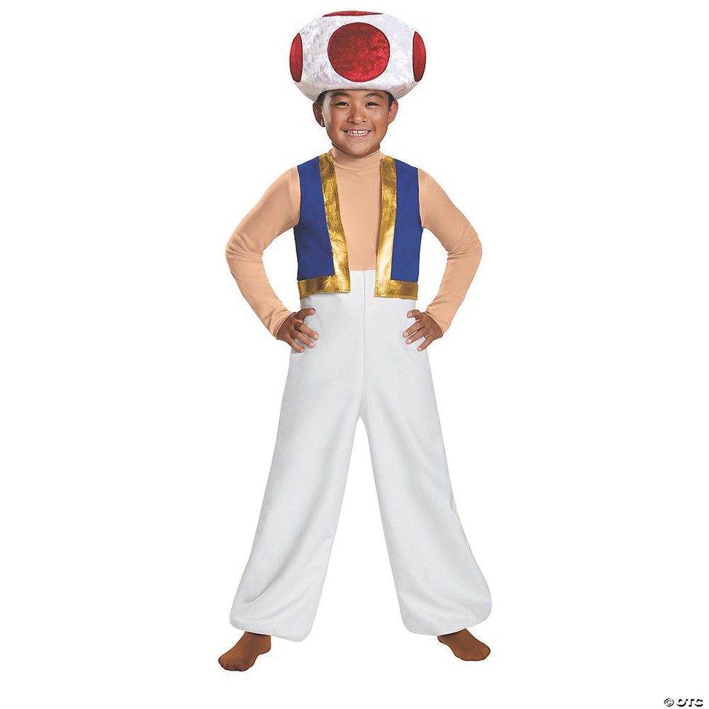 Toad Deluxe Costume, Large (10-12)