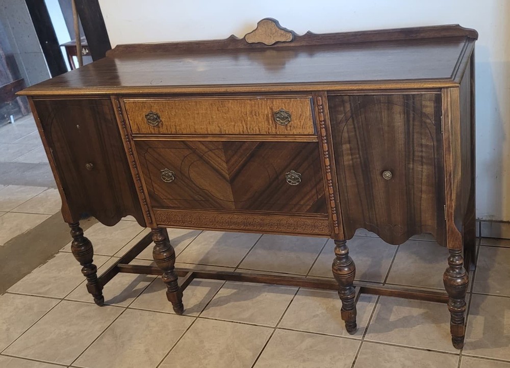 Dixie Antique Walnut Sideboard