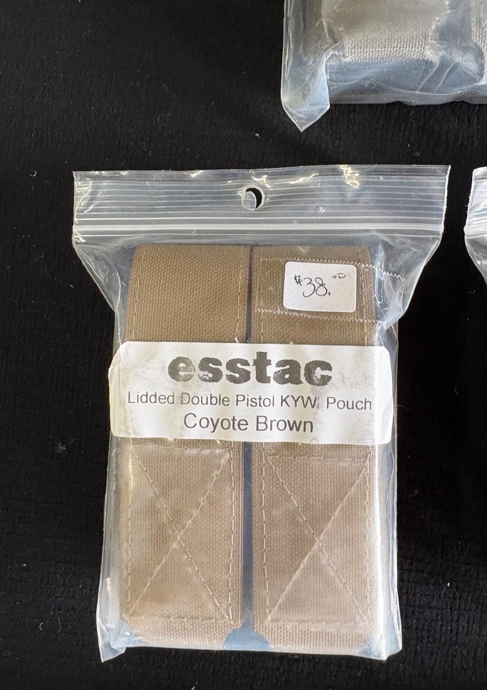 ESSTAC double mag pouch KYWI lidded