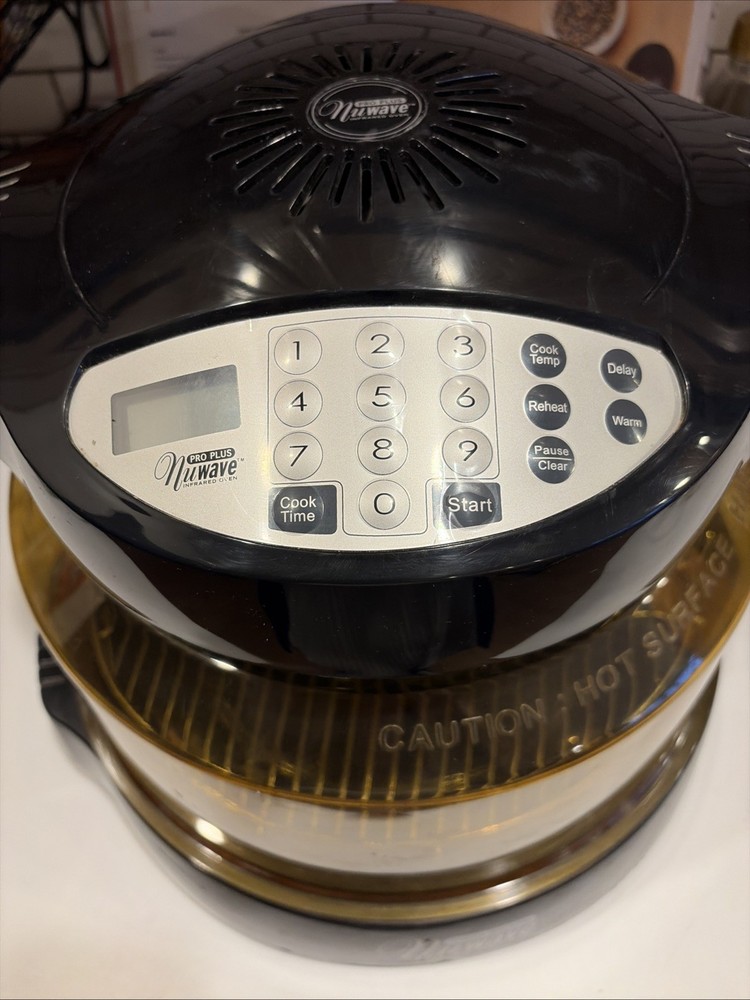 NuWave Pro Plus Infrared Oven Digital Temperature Control 20601 Black & Amber