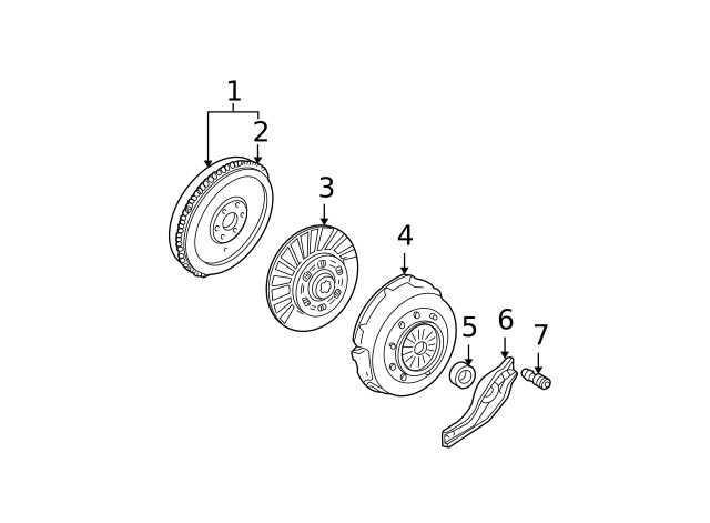 Genuine Ford Release Lever Stud D5FZ7B602A