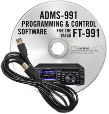 ADMS-991A Programming Software and  USB cable for the Yaesu FT-991A 991
