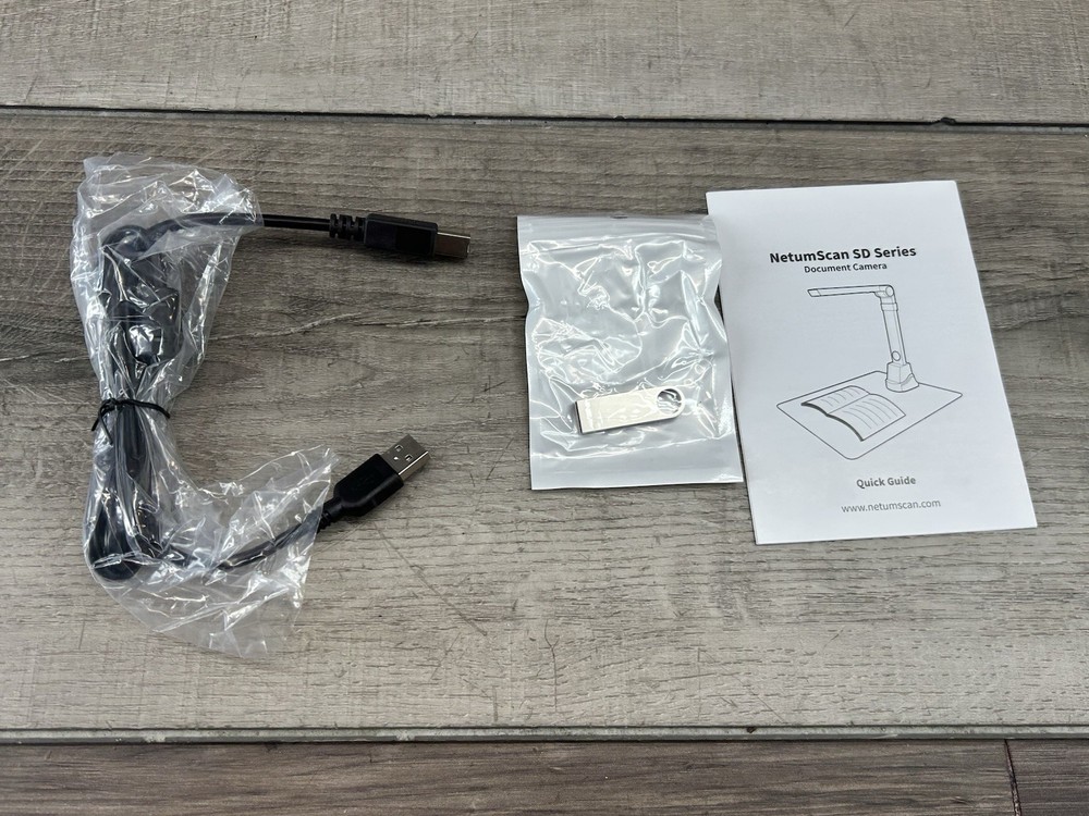 NetumScan 13MP Book Document Camera for Teachers, Multi-Language OCR Recognit...