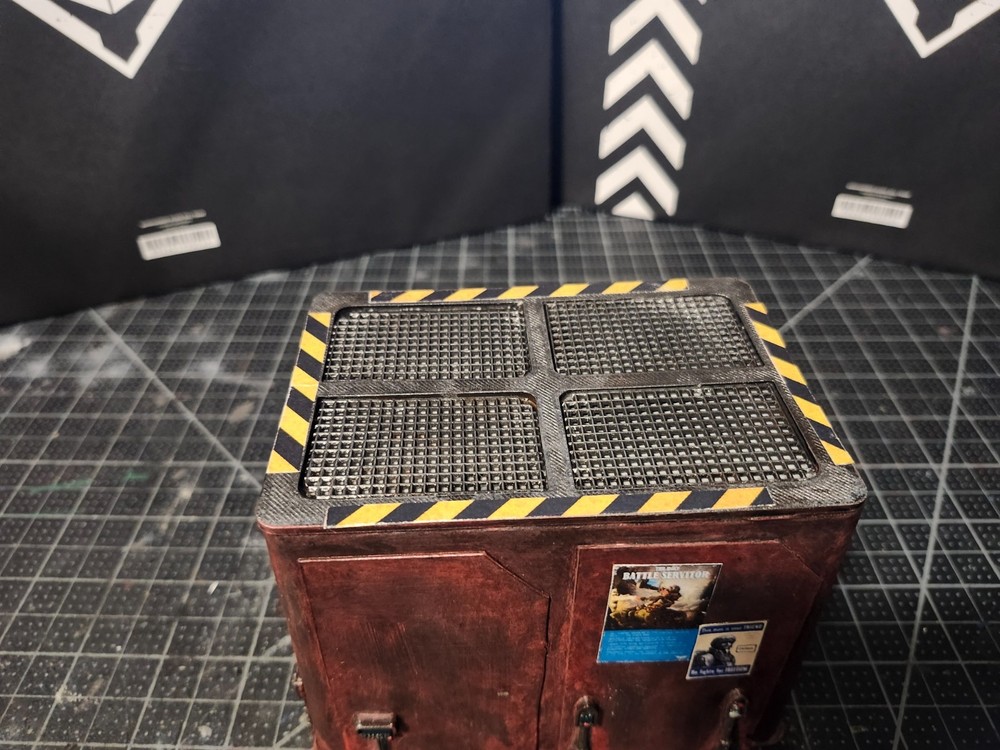 wargame terrain exhaust tower #6