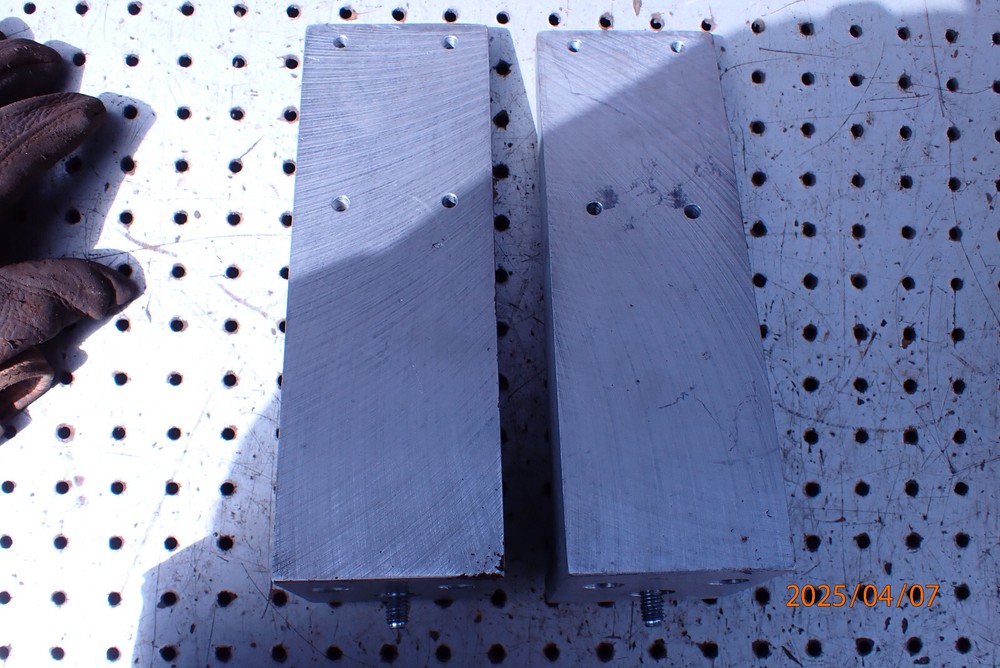 2, EQ BASE RAB250 CMM STAGING SETUP MACHINIST TOOLING ANGLE PLATES