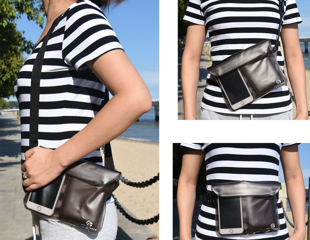 Freegrace Waterproof Pouches with Waist Strap / Pouch Case Bundle Set- Keep Y...