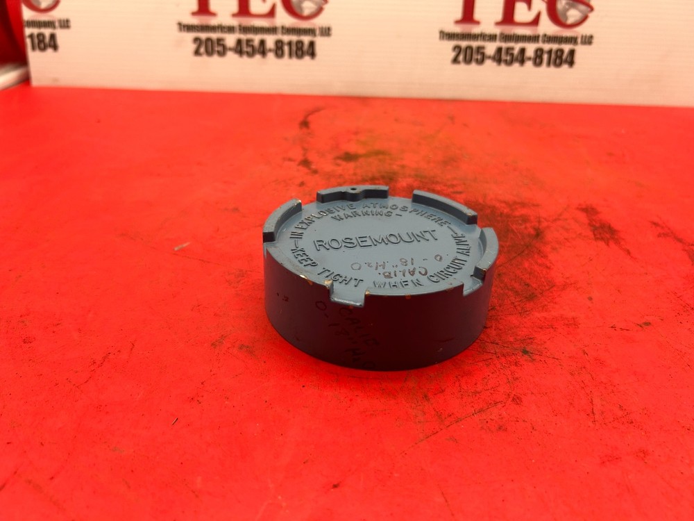 ROSEMOUNT Pressure Sensor Transmitter Cap 4'' OD