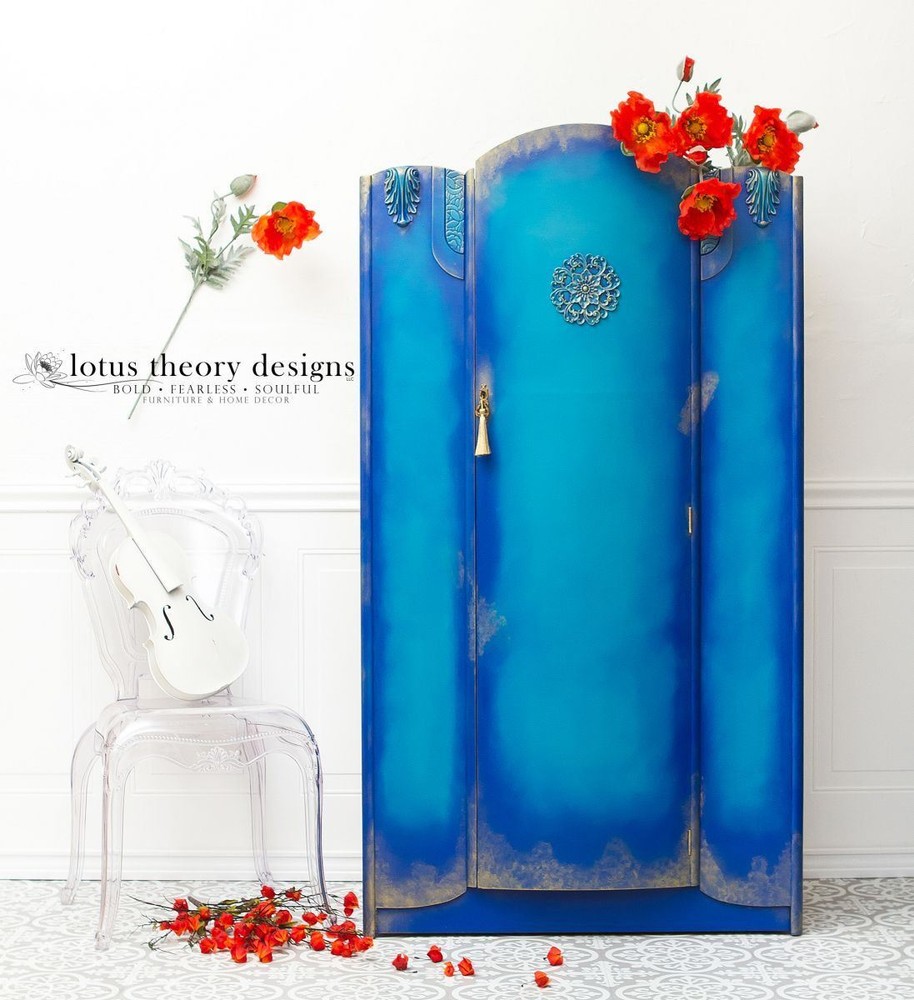 Keyhole Pull - Escutcheon in Baroque Style