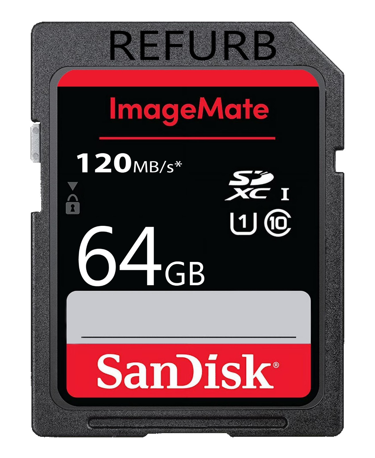 10x SanDisk 64GB ImageMateSDXC UHS-I / Class 10 Memory Card, Speed Up to 120MB/s