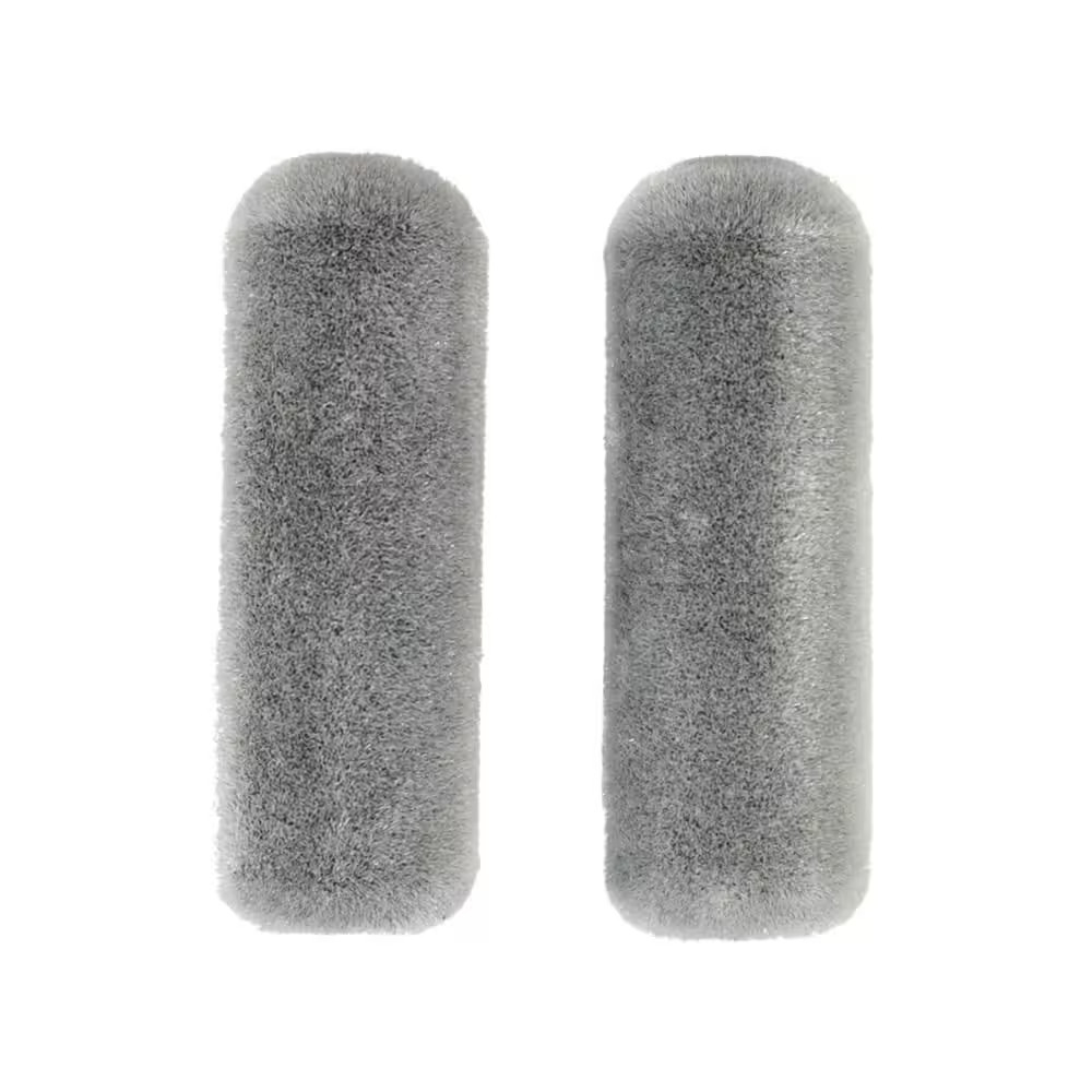 4 in Premium Flocked Foam Roller Covers (2-Pack)