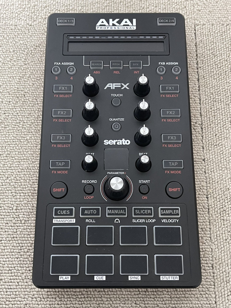 AKAI Professional AFX FX Controller Serato DJ Tested & Working with Original Box