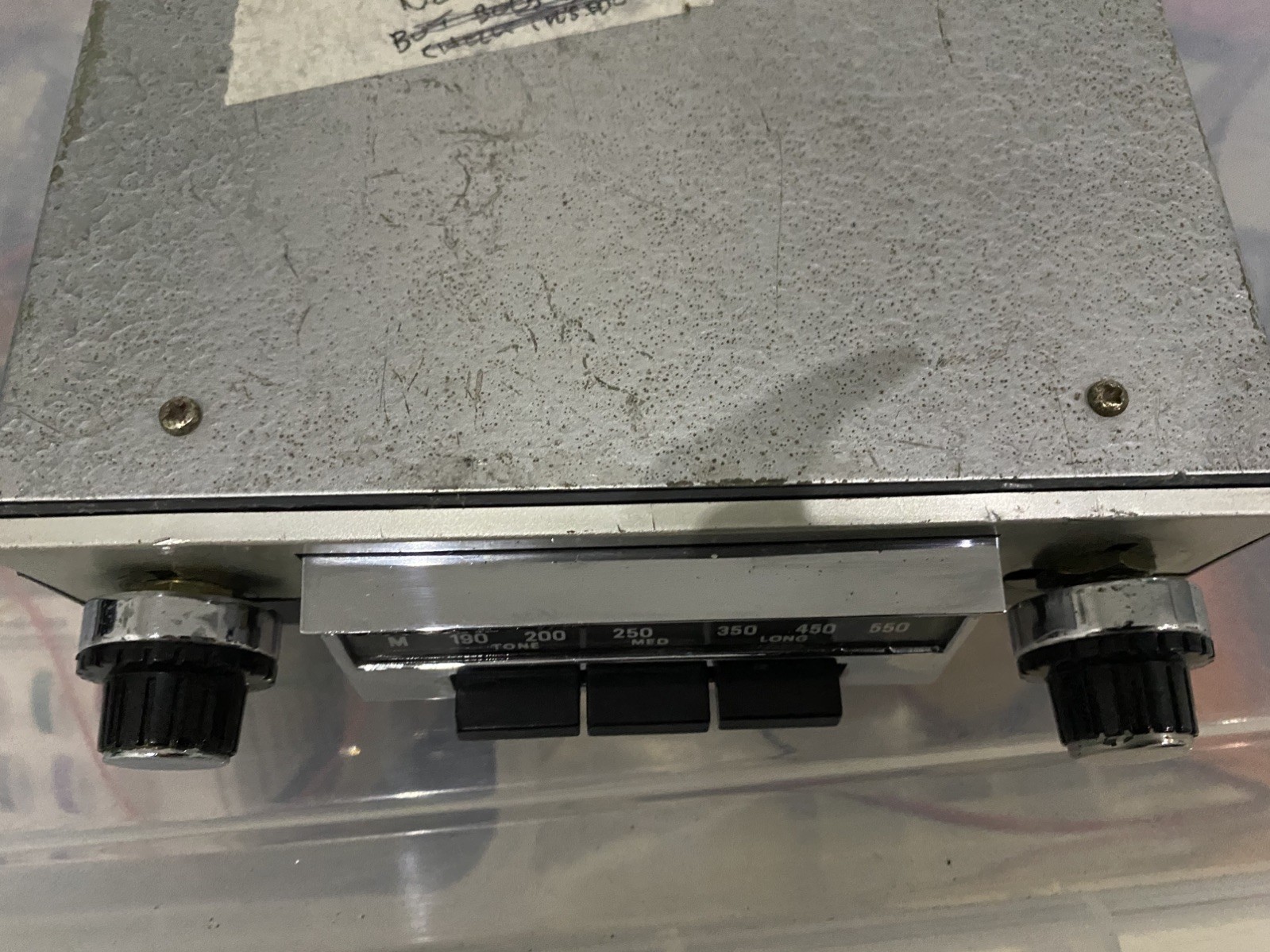 Motorola 125X Car Radio Classic Vintage fully working