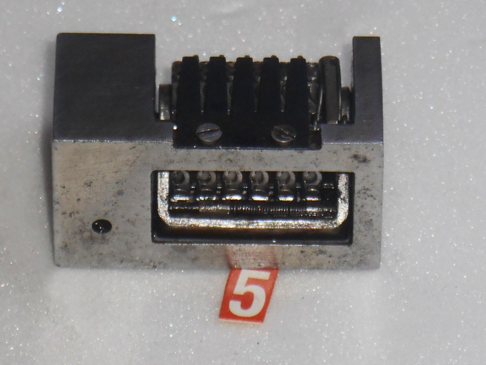 WETTER | letterpress numbering machine | 5