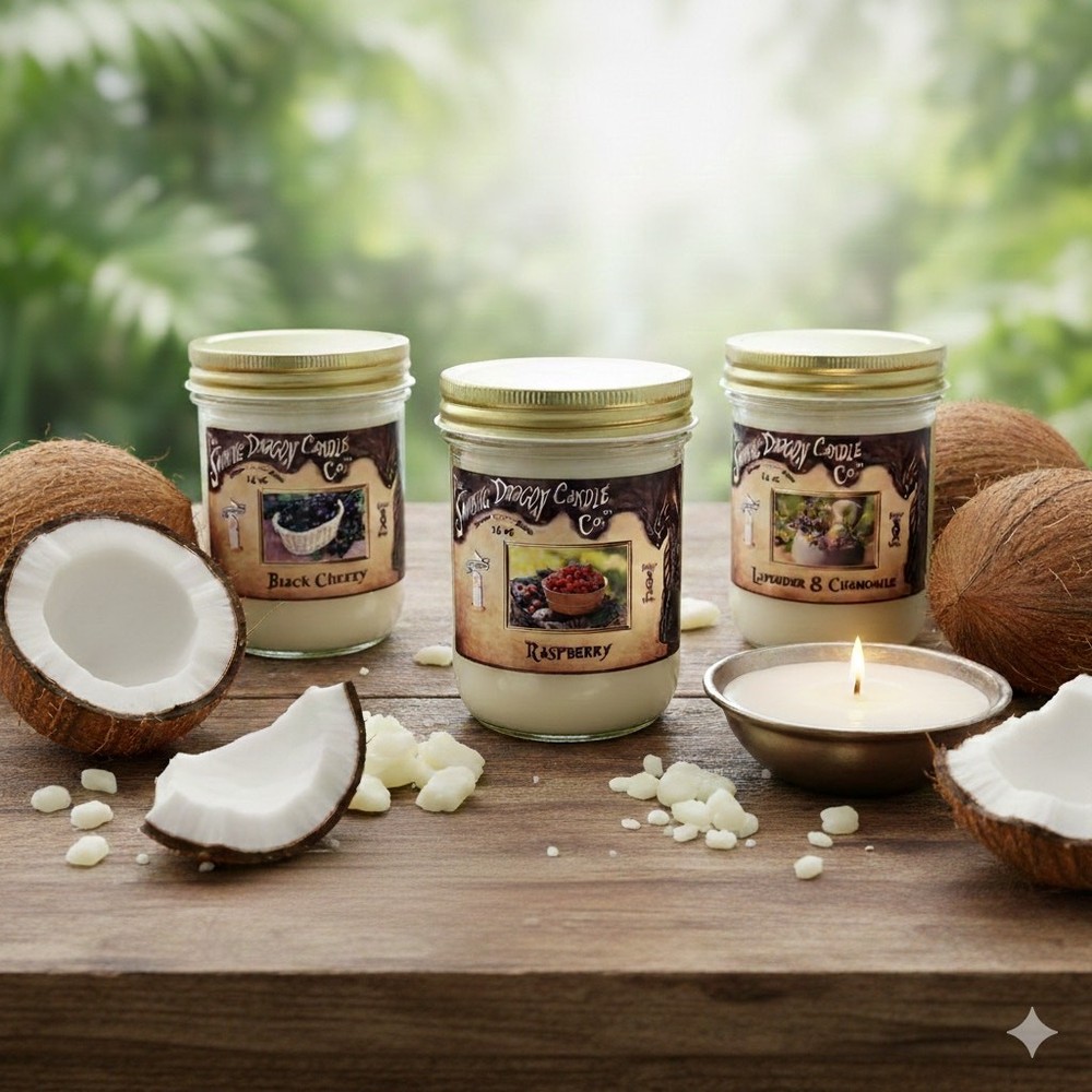 Peanut Crunch - 16 oz Coconut Wax Candle