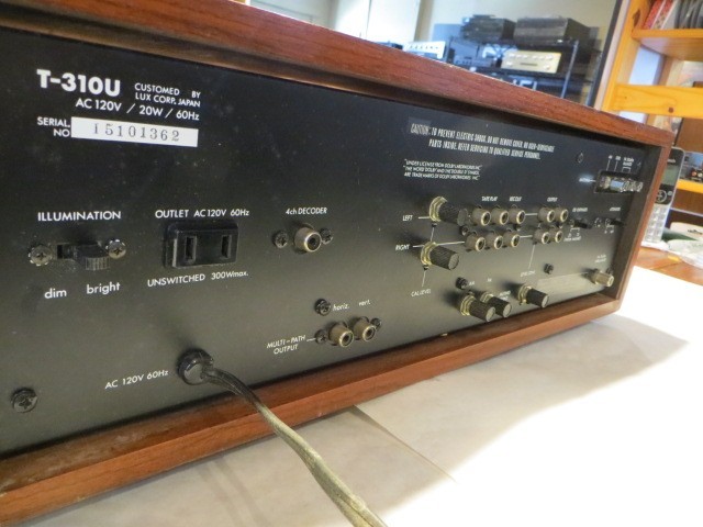 Luxman Model T-310U Stereo Tuner - Tested