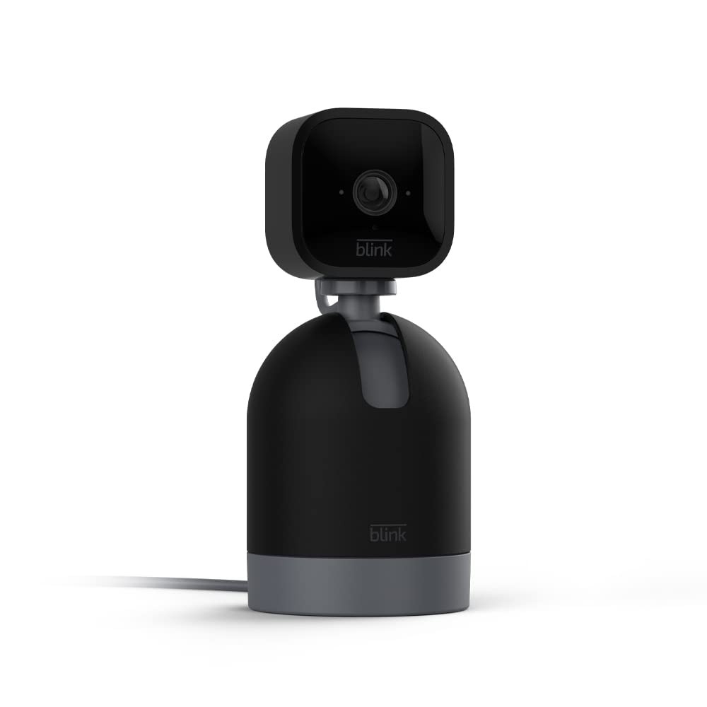 Blink Mini Pan-Tilt Camera (Newest Model) Rotating Indoor 1080p Security Camera