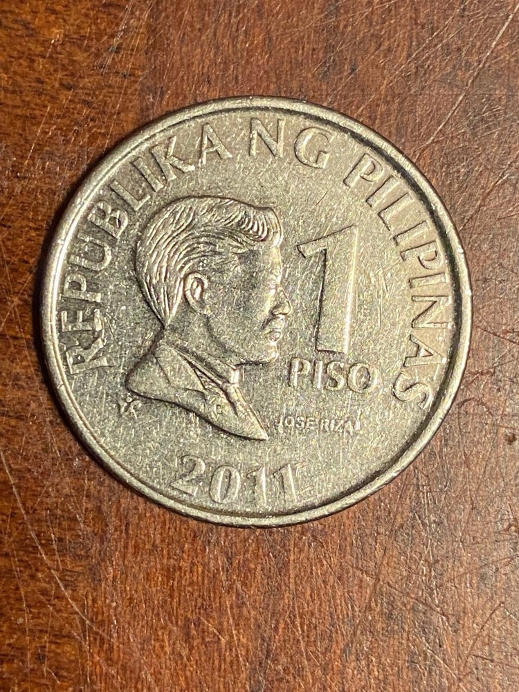 1993 1 Piso Philippines Coin