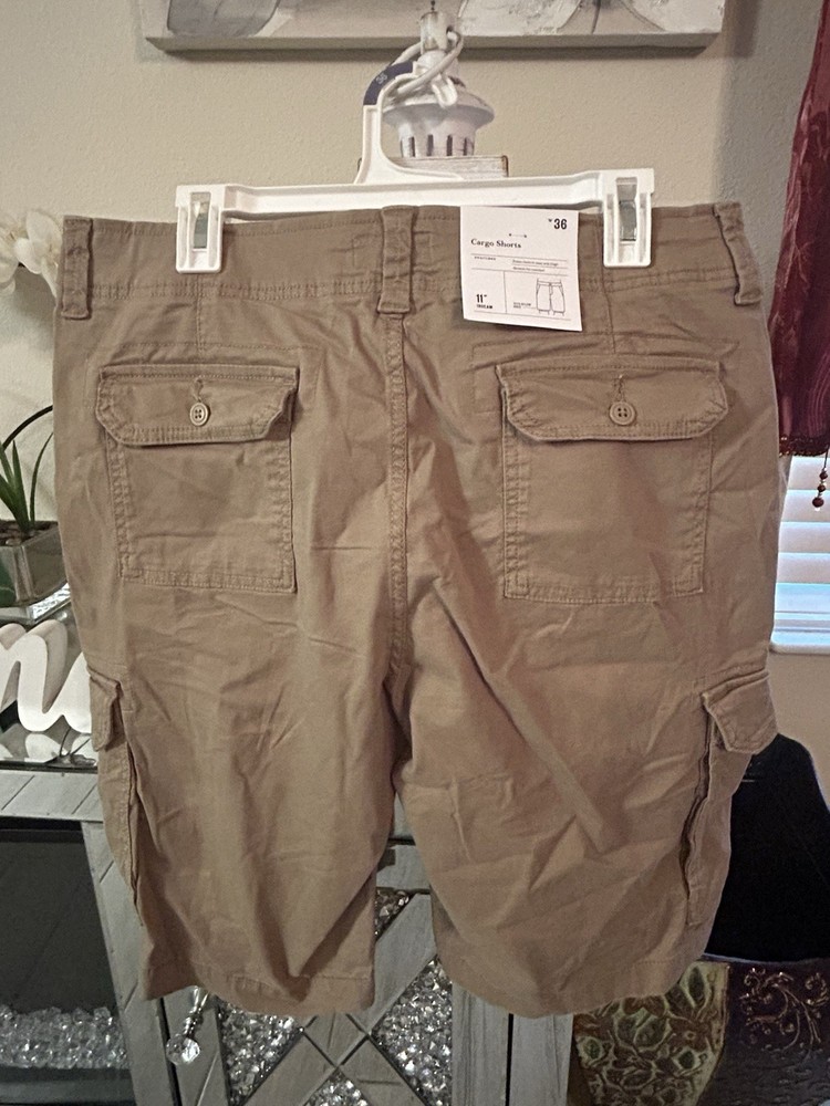 Goodfellow Men's Beige Cargo Pants NWT Size 36