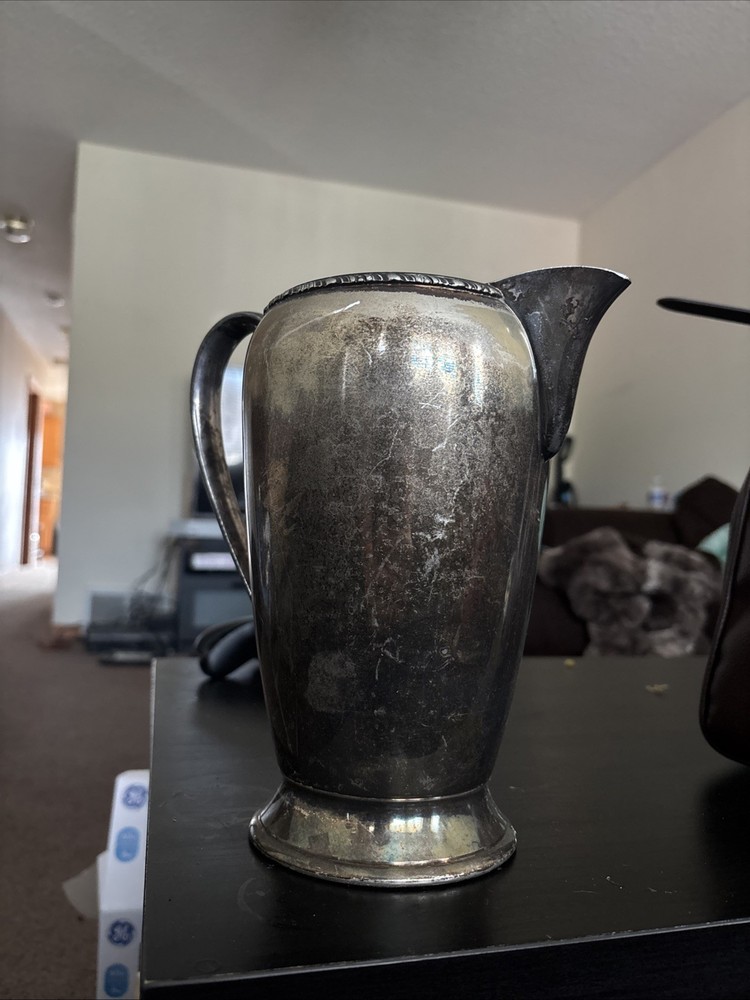 Antique Silver Plated Pairpoint Pitcher