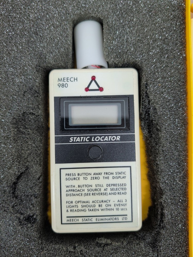 Meech Static Locator Model 980 - 9v battery connector needs repaired