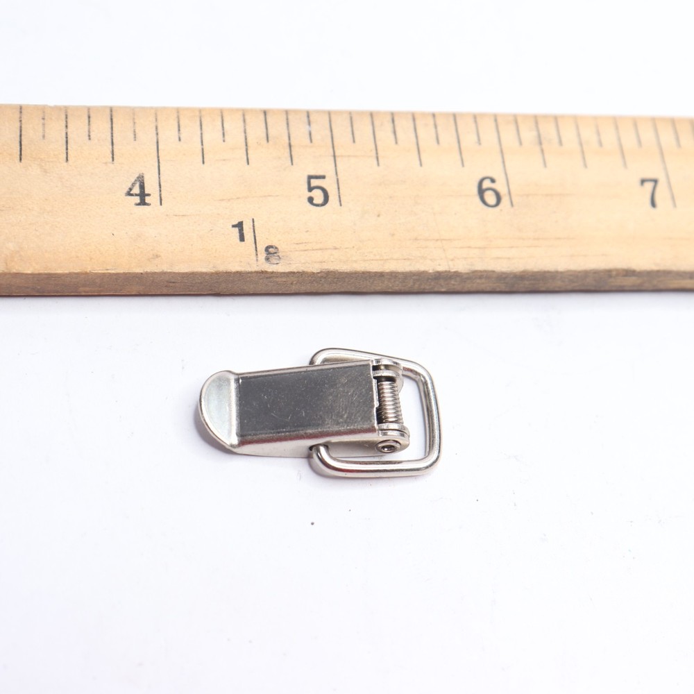 (6-Pk) Toggle Case Box Latch Catch Tension Lock Silver