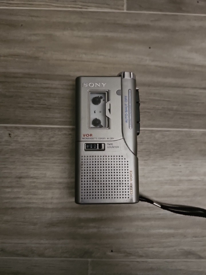 Sony VOC M 530V Microcassette Cassette Recorder