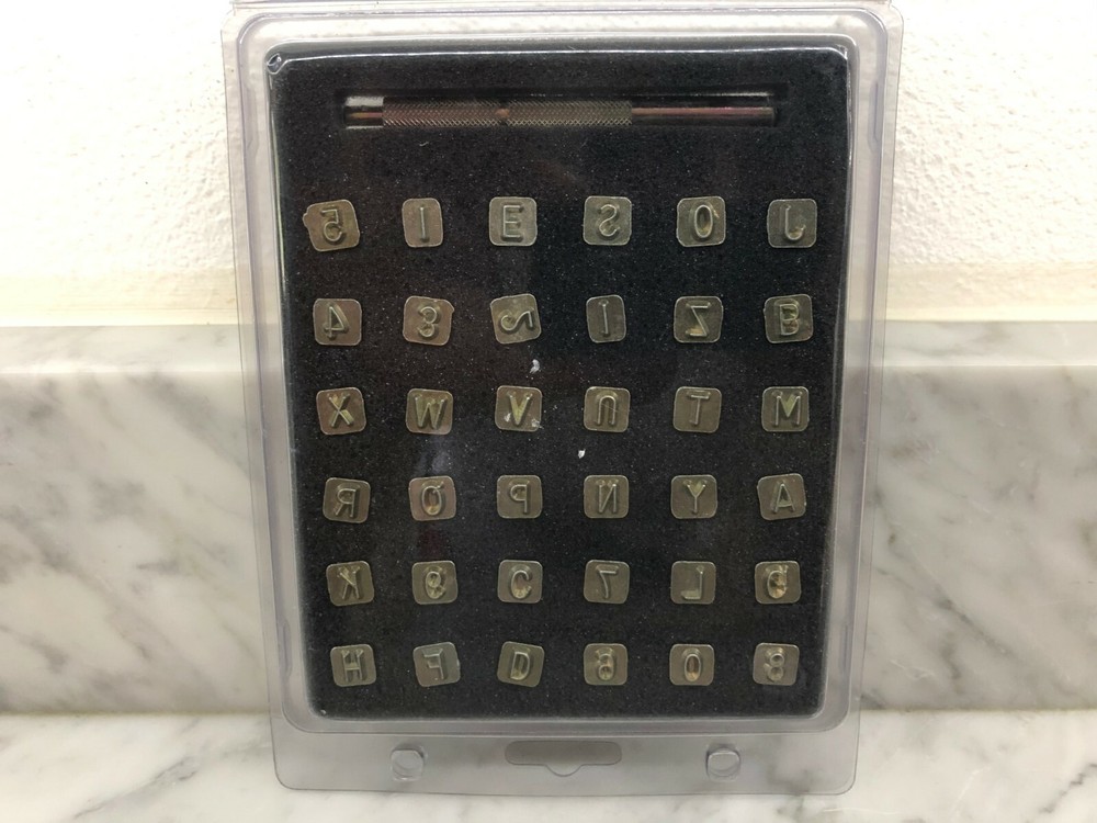 Number and Letter Stamping with Automatic Punch