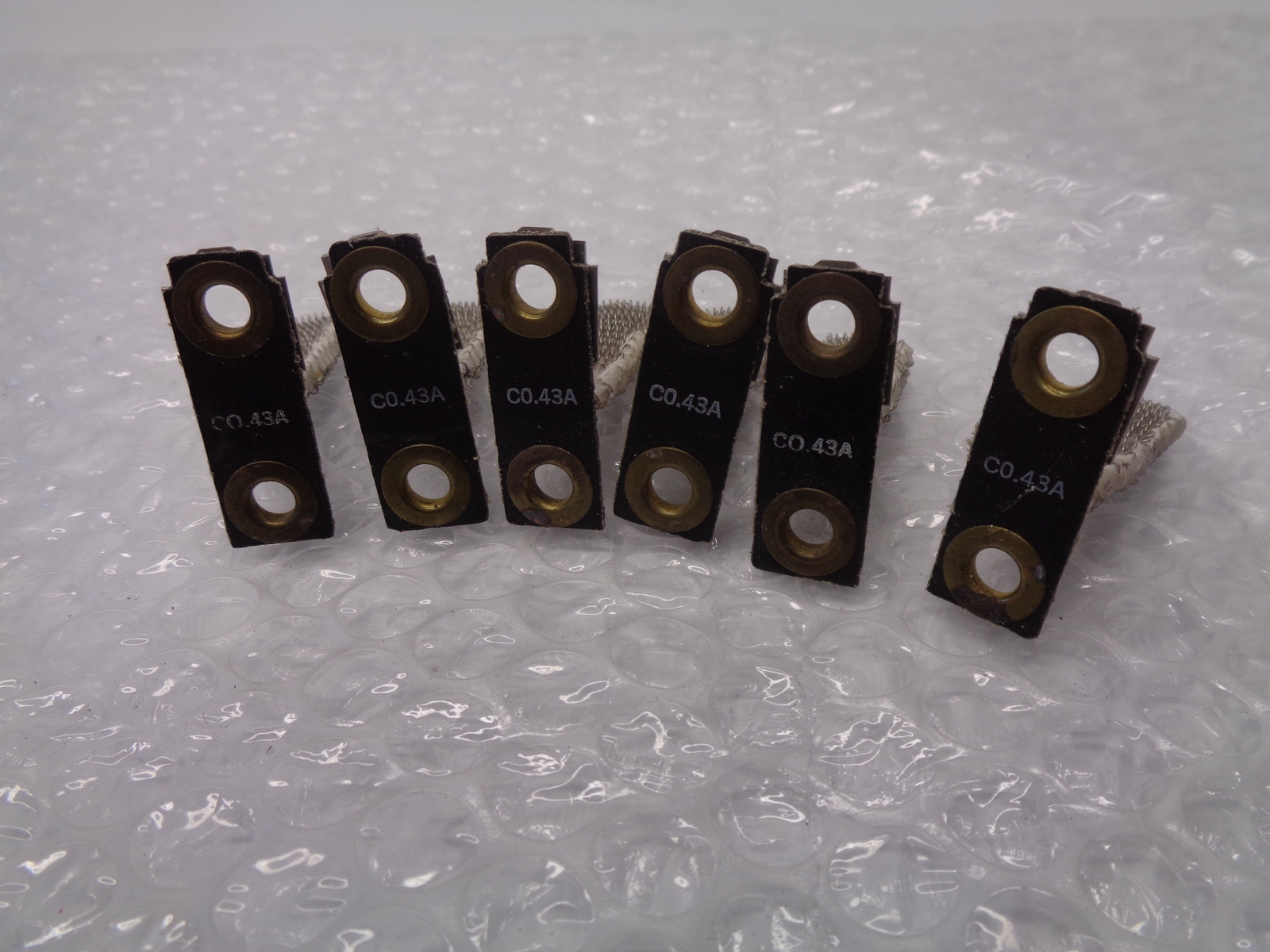 GENERAL ELECTRIC C0.43A HEATER LOT OF 6 NSNP