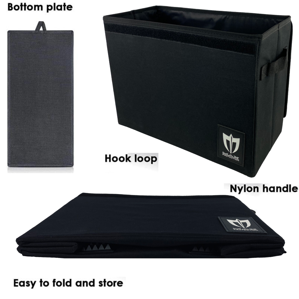 (5) MaxPro Comic Book Foldaway Light-Weight Collapsible Storage Boxes Stackable