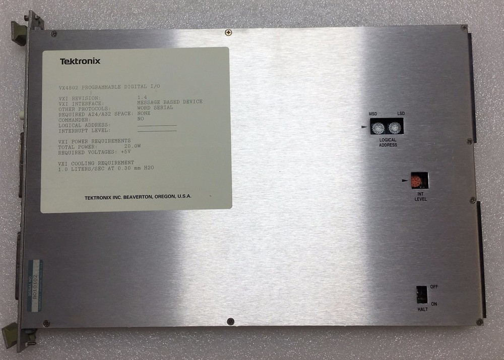 Tektronix VX4802 Programmable Digital IO Module
