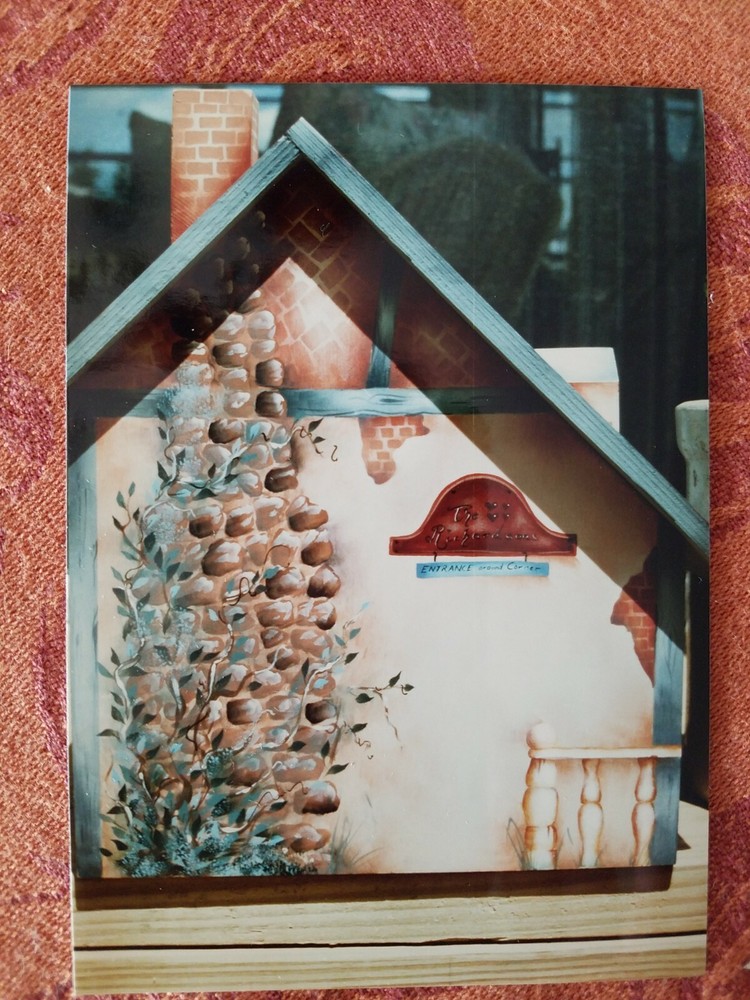 SONJA RICHARDSON 1990 TUDOR BAKERY BREAD BOX PAINTING PATTERN