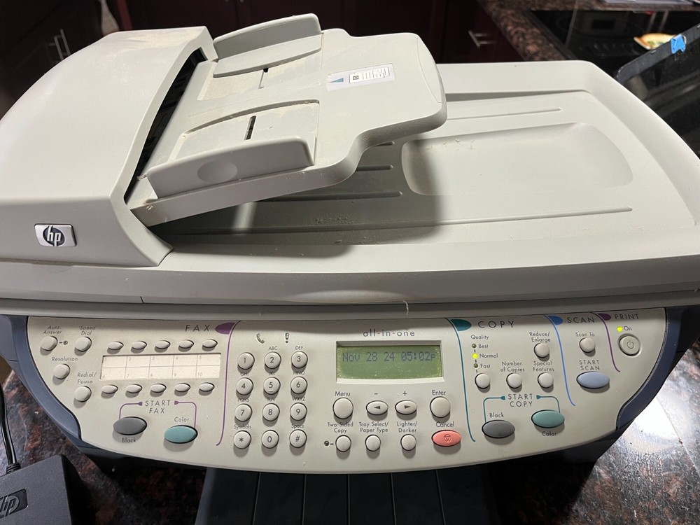HP Officejet D135 All-in-One Color Printer VG Condition Needs Ink