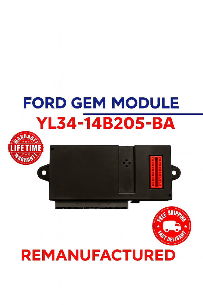 Rebuilt Ford GEM Module YL34-14B205-BA Plug N Play