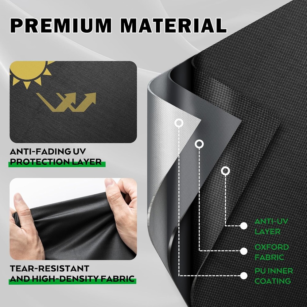 Work Bench Table Cover, Protective Table Cover Rectangular-49"L x 25"D x 26.8"H