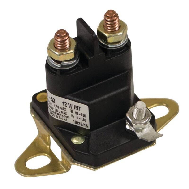 Starter Solenoid for Toro, Wright Mfg., MTD, Murray, 12V,