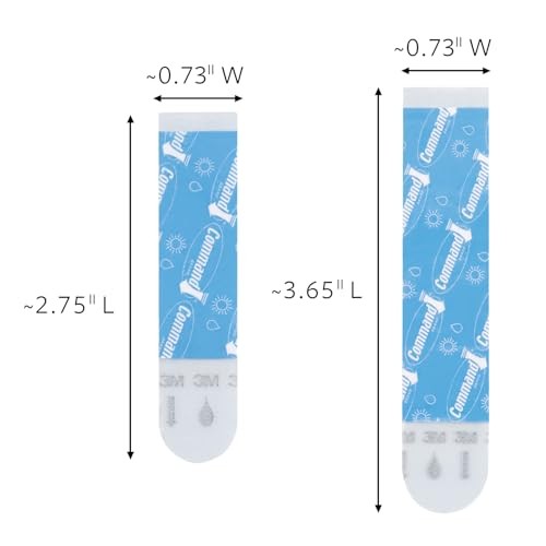 Bath Replacement Strips, 2-Medium and 4-Large Water Medium/Large Refill Strips