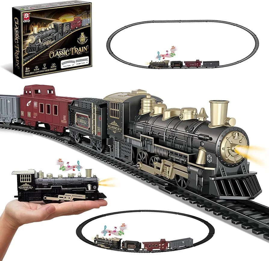 Classic Train Set With Light And Sound, Ages 3+