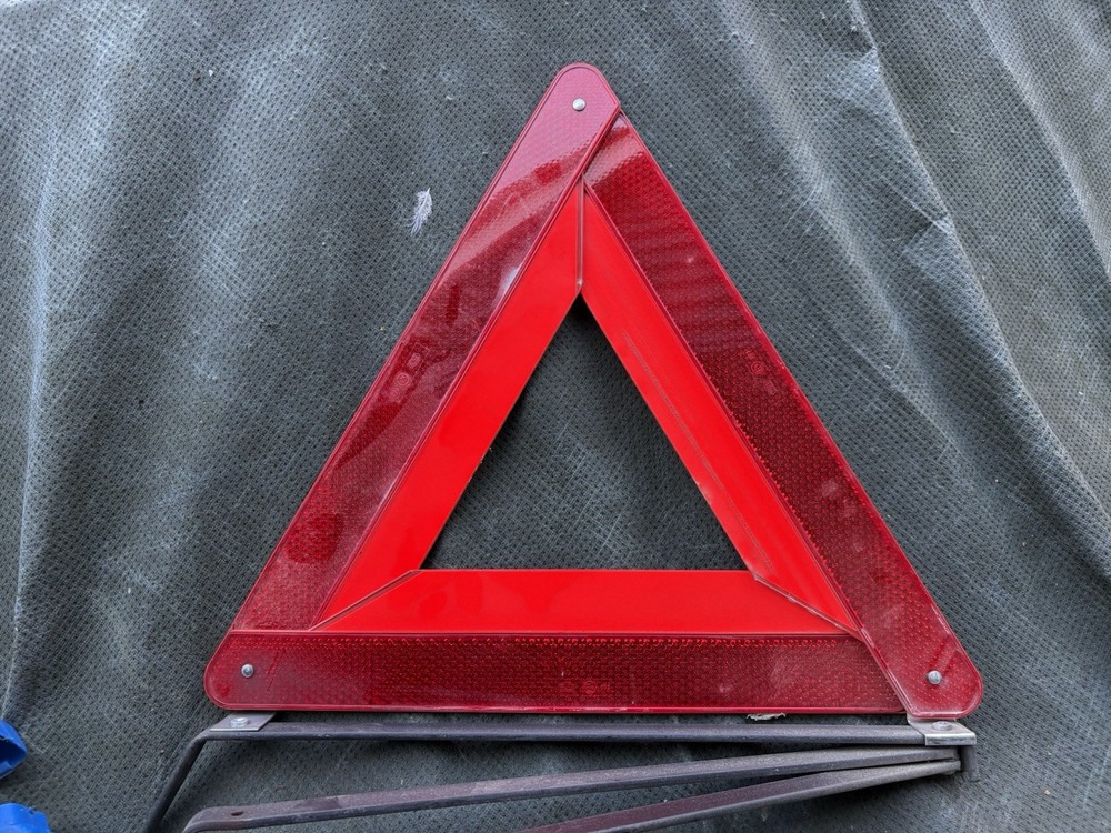 Saab Scania Warning Triangle