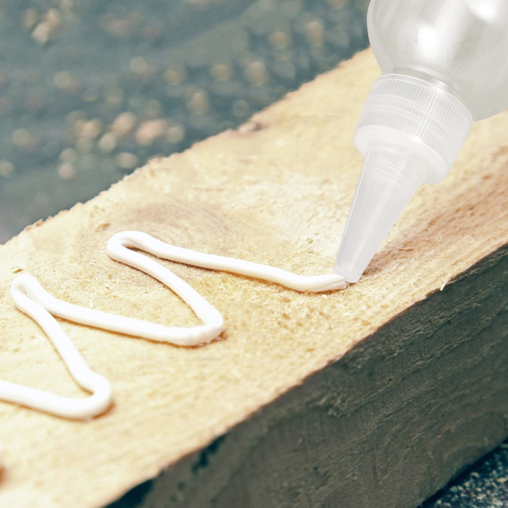 4 Pcs 200 Ml Plastic Squeeze Bottles with Transparent Tips for Glue Application