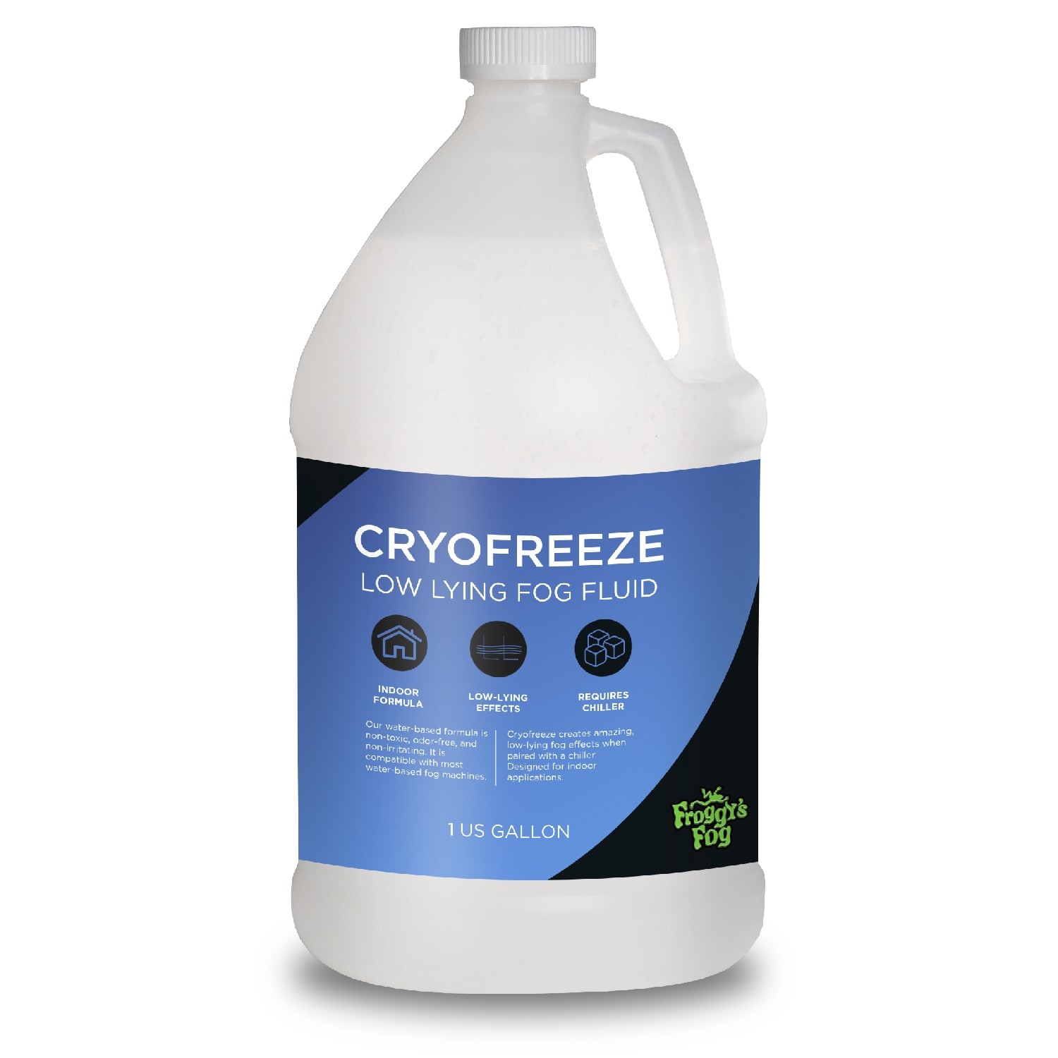 Froggy's Fog- Cryo Freeze - Low Lying Ground Fog Machine Fluid